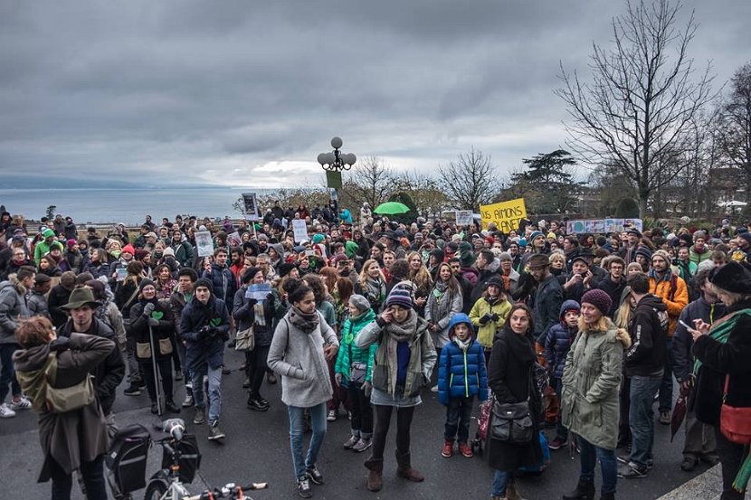 Marche pour le climat - Lausanne-011